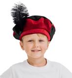Baret piet kind rood/zwart, Ophalen of Verzenden, Nieuw