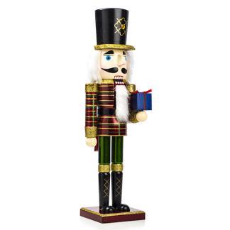 Notenkraker | Kerstfiguur (Hout, 50 cm), Diversen, Kerst, Nieuw, Verzenden