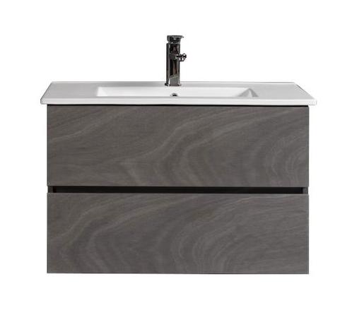 SALE - Kode 80 - Grijs - Badmeubel - Betonlook / Houtlook, Huis en Inrichting, Badkamer | Badkamermeubels, Nieuw, Ophalen of Verzenden