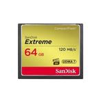 SanDisk Compact Flash Extreme 64GB UDMA7 (transfer, Verzenden, Zo goed als nieuw
