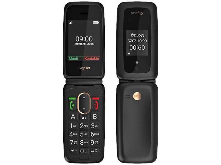 Gigaset -  Gl795r - 128 Mb  - Black, Telecommunicatie, Mobiele telefoons | Overige merken, Zonder abonnement, Klassiek of Candybar