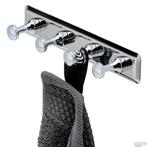 Geesa Serie 5000 kapstokje met 4 haken Chroom, Ophalen of Verzenden, Nieuw