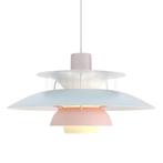 Louis Poulsen PH 5 Hanglamp, oestergrijs/blauw/roze, Verzenden, Nieuw