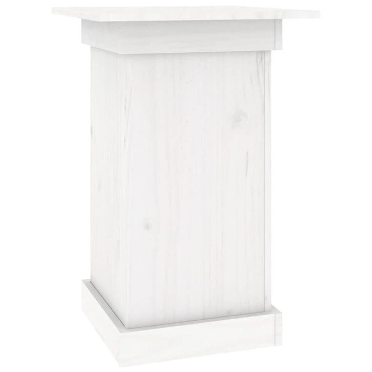 Bloemenstandaard Wit 40x40 | OP = OP | Feestdecoratie, Tuin en Terras, Bloembakken en Plantenbakken, 30 tot 60 cm, Minder dan 60 cm