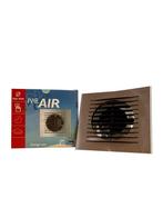 IVC air design Badkamerventilator 100mm (Ventilatie), Doe-het-zelf en Verbouw, Ventilatie en Afzuiging, Ophalen of Verzenden, Nieuw