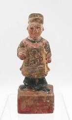 Figuur - Antico funzionario imperiale - Hout - China - Qing