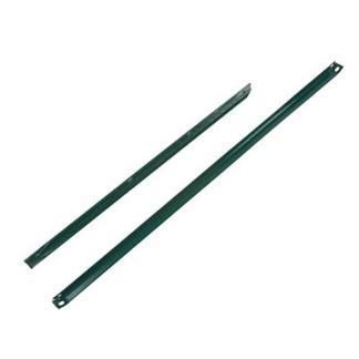 L-afrasteringspaal | Giardino | Ø 25 mm x 100 cm (Groen), Tuin en Terras, Gaas en Draad, Nieuw, Verzenden
