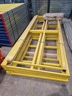 Magazijn Hekwerk Railing Geel, Gebruikt - 200x105 cm, Zakelijke goederen, Kantoor en Winkelinrichting | Magazijn, Stelling en Opslag