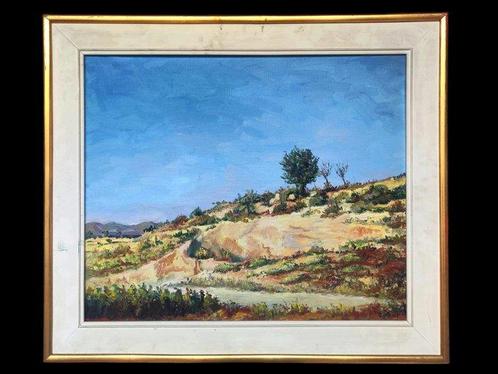 Enrique Cuñat Garibo (1883-1959) - Paisaje mediterraneo, Antiek en Kunst, Kunst | Schilderijen | Klassiek