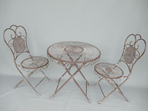 Klassiek tuinmeubel bistroset  en banken vanaf €185,00, Tuin en Terras, Tuinsets en Loungesets, Tuinset, Bank, Bijzettafel, Eettafel