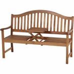 Siena Garden Pisa 3-Sitzer Bank Teak 150 cm - Bruin, Ophalen of Verzenden, Nieuw