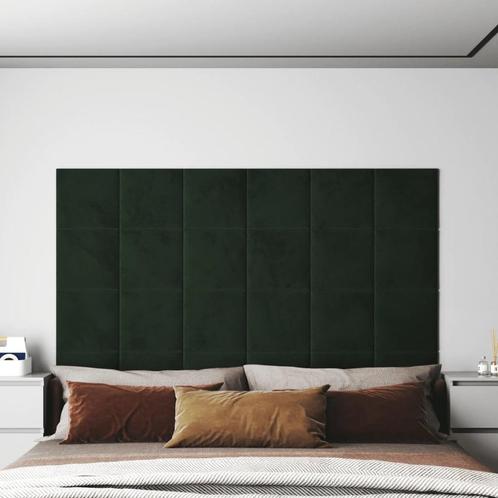 vidaXL Wandpanelen 12 st 1,08 m² 30x30 cm fluweel, Doe-het-zelf en Verbouw, Platen en Panelen, Nieuw, Verzenden
