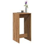 vidaXL Bartafel 51x50x103,5 cm bewerkt hout artisanaal, Huis en Inrichting, Tafels | Eettafels, Verzenden, Nieuw