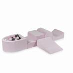 Lichtroze velvet foam speelset – zachte blokken voor ontw., Ophalen of Verzenden, Nieuw