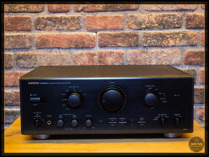 Onkyo - A-807 Solid state geïntegreerde versterker, Audio, Tv en Foto, Radio's