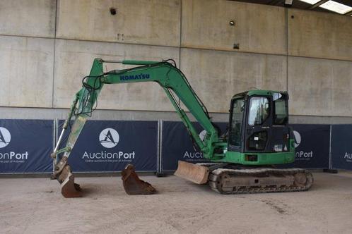 Veiling: Rupsgraafmachine Komatsu PC88MR Diesel, Zakelijke goederen, Machines en Bouw | Kranen en Graafmachines, Graafmachine