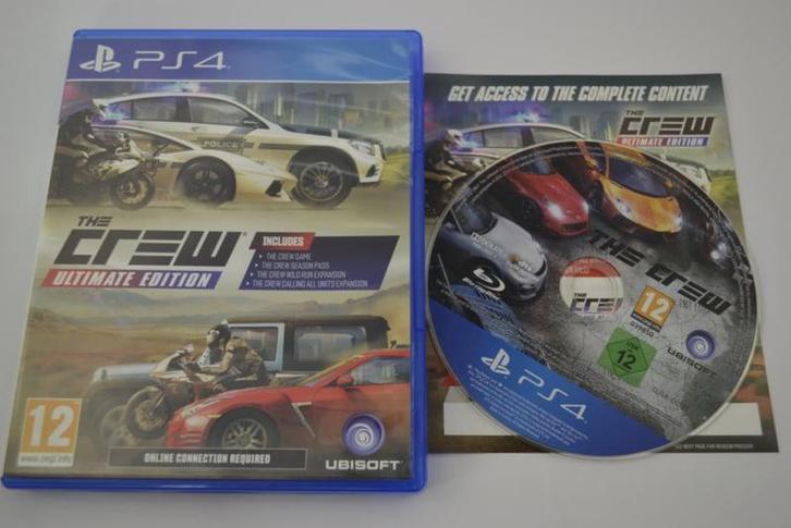 The Crew - Ultimate Edition (PS4), Spelcomputers en Games, Games | Sony PlayStation 4, Zo goed als nieuw, Verzenden