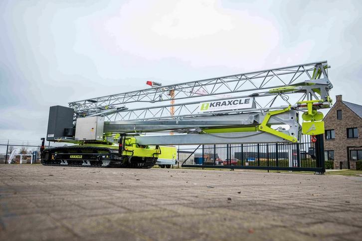 Bouwkraan - Kraxcle C24 - Zelf rijdend, rups, Zakelijke goederen, Machines en Bouw | Kranen en Graafmachines, Hijswerktuig