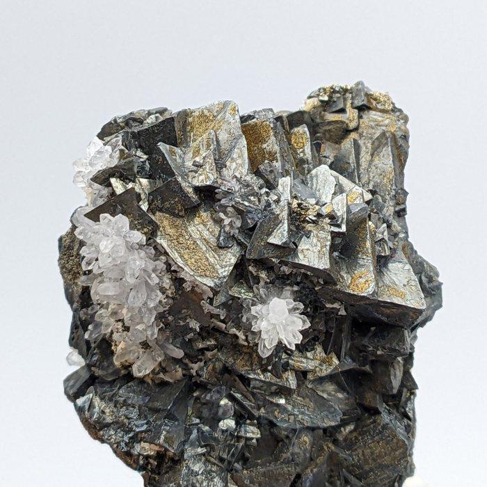 Tetraedrite met kwarts, enorme kristallen uit Peru, Verzamelen, Mineralen en Fossielen