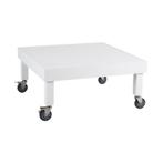 *WOONWINKEL* Brafab Ambon Lage Tuintafel Aluminium Wit, Verzenden, Nieuw