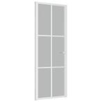 Binnendeur 76x201,5 matglas wit - Retourdeal - 35% Korting, Doe-het-zelf en Verbouw, Deuren en Horren, Minder dan 80 cm, Binnendeur