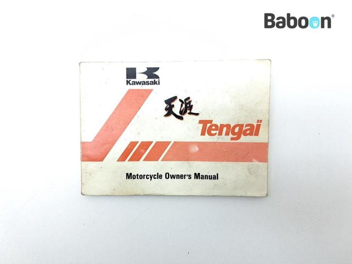 Instructie Boek Kawasaki KLR 650 1989-1991 Tengai (KL650, Motoren, Onderdelen | Kawasaki, Gebruikt, Verzenden
