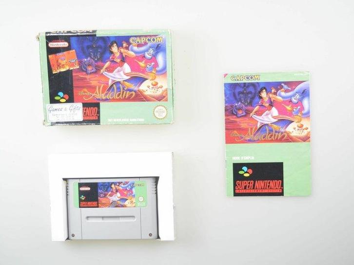 Aladdin [Super Nintendo], Spelcomputers en Games, Games | Nintendo Super NES, Zo goed als nieuw, Ophalen of Verzenden