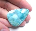 Zeer groot LARIMAR 100% natuurlijk Cabochon- 13.16 g