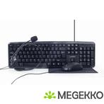 Gembird KBS-UO4-01 toetsenbord USB QWERTY Amerikaans Engels, Verzenden, Nieuw, Gembird