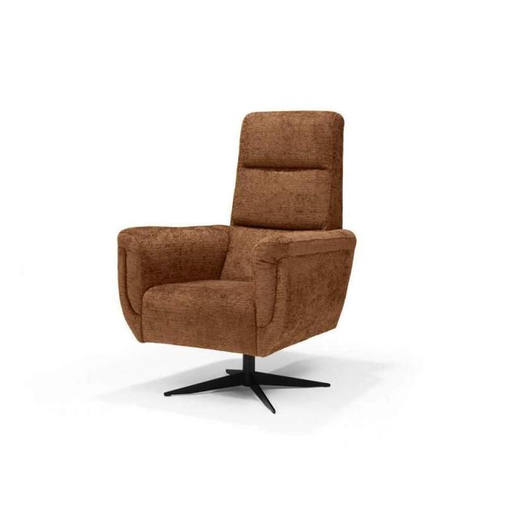 Draaifauteuil Lancaster - fauteuils - Cognac, Huis en Inrichting, Stoelen, Nieuw, Stof