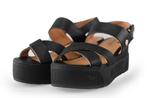 Mustang Sandalen in maat 37 Zwart | 10% extra korting, Verzenden, Zwart, Sandalen of Muiltjes, Zo goed als nieuw