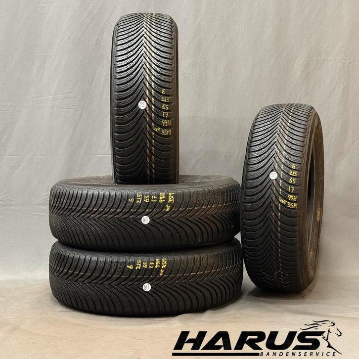 215/65/17 99H Michelin Winterbanden 6mm profiel 4X, Auto-onderdelen, Banden en Velgen, 17 inch, Erkend duurzaam, Winterbanden