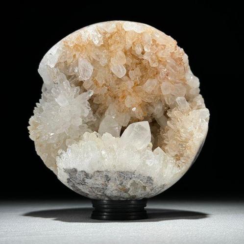 GEEN RESERVEBEDRAG - Geweldig paar kristalquartz Bol &, Antiek en Kunst, Kunst | Designobjecten