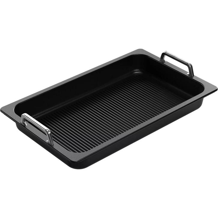 AMT Gastroguss Gastronorm grillplaat – 53x33 cm – met ha, Huis en Inrichting, Keuken | Potten en Pannen, Kookpan of Snelkookpan