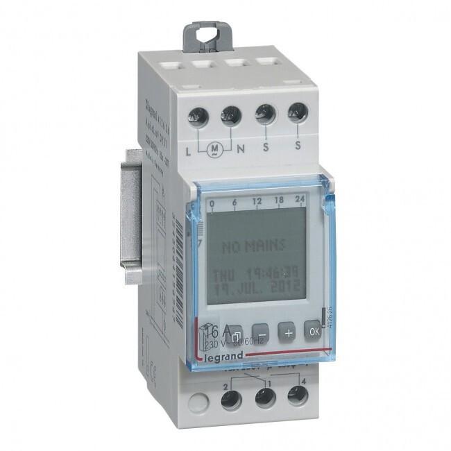 Legrand Microlux Schemerschakelaar voor DIN-rail - 412626, Doe-het-zelf en Verbouw, Elektra en Kabels, Overige typen, Nieuw, Verzenden