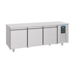 Bakkerij Koelwerkbank | 615L | 3 Deuren | -2°c/+8°c | 2100x8, Ophalen of Verzenden, Nieuw