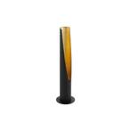 EGLO Barbotto Tafellamp GU10 - 39,5 cm - Zwart/Goud, Ophalen of Verzenden, Nieuw