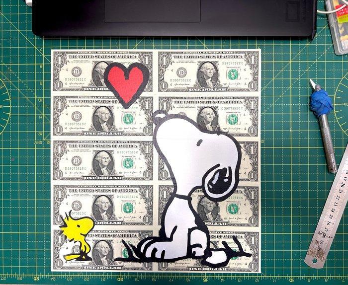 Lee Henderson - Snoopy One Love, Antiek en Kunst, Kunst | Schilderijen | Modern