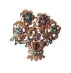Zonder Minimumprijs - Broche Zilver, punzone 850VI800, Sieraden, Tassen en Uiterlijk, Antieke sieraden