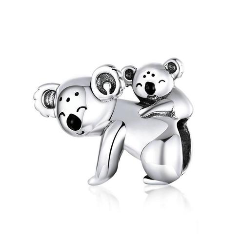 Koalabeer met Baby Bedel Charm Pandora compatible, Sieraden, Tassen en Uiterlijk, Bedels, Nieuw, Overige merken, Verzenden
