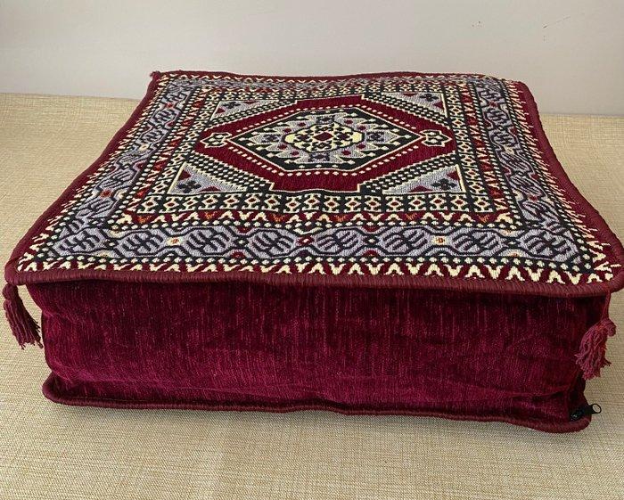 Ottomaanse kussen - Kelim - 60 cm - 60 cm, Huis en Inrichting, Stoffering | Tapijten en Kleden