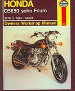 Honda Cb650 Sohc Fours 1978 to 1984, Nieuw, Verzenden