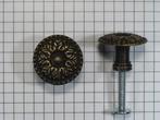 Knop brons antiek 24 mm, Verzenden, Nieuw