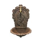 Wandwasbak bruin met paardenhoofd – 60 cm – gietijzer, Tuin en Terras, Waterpartijen en Fonteinen, Ophalen of Verzenden, Nieuw