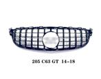 Mercedes-Benz C-Class C63 GTR GRILLE | 2014-2018 | no camera, Voor, Mercedes-Benz, Nieuw, Ophalen of Verzenden