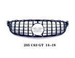 Mercedes-Benz C-Class C63 GTR GRILLE | 2014-2018 | no camera, Auto-onderdelen, Nieuw, Ophalen of Verzenden, Bumper, Mercedes-Benz