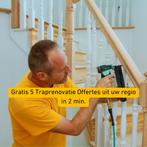 Gratis 5 Traprenovatie Offertes in 2 min. ( Bespaar nu 30% ), Doe-het-zelf en Verbouw, Ladders en Trappen, Nieuw