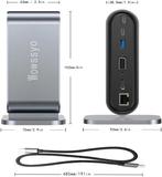 USB Hub - USB C Hub - USB Splitter - Docking station laptop, Verzenden, Zo goed als nieuw