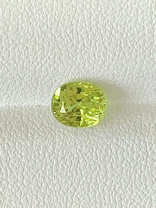 Zonder Minimumprijs - 1 pcs Groen, Geel Chrysoberil - 1.25, Sieraden, Tassen en Uiterlijk, Edelstenen