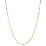 Gouden figaro collier 14 krt, Sieraden, Tassen en Uiterlijk, Kettingen, Ophalen of Verzenden, Nieuw